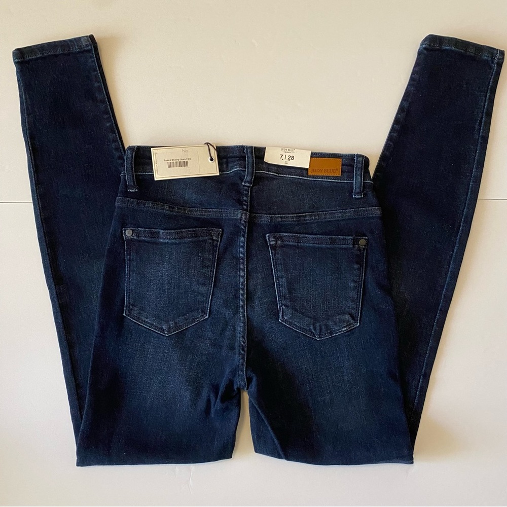 Judy Blue Reece High Waist Skinny Jeans Size 7/28 - Picture 2 of 9